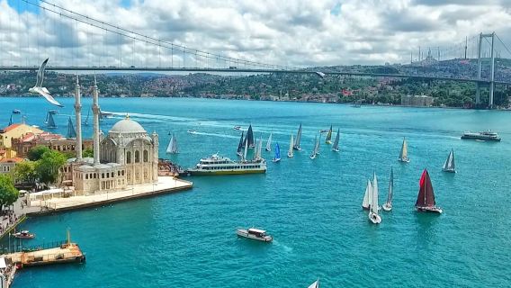 Istanbul: Bosphorus & Golden Horn Sightseeing Cruise + 3-Hr Bus Tour