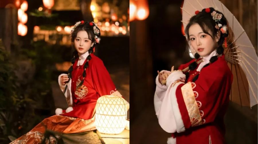 成都旅拍【特色漢服體驗漢服租借+精美服飾選擇+妝造+1 小時外景跟拍可選】