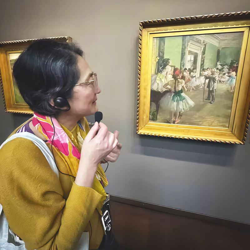 法國巴黎奧賽博物館中文導覽半日遊持證官導1.5小時6人小團