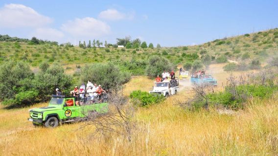 City of Side: Green Canyon Jeep Tour, Boat Trip & Waterfall