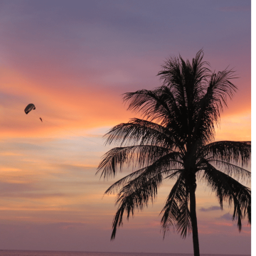 Roatan: Parasailavonturen op West Bay Beach