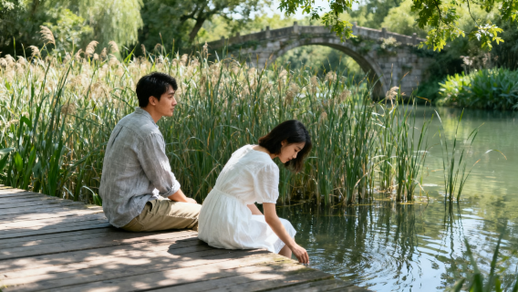 杭州西渓国家湿地公園での旅行写真【フォローアップ写真、親子写真、カップル、ガールフレンド、子供、家族旅行の写真】