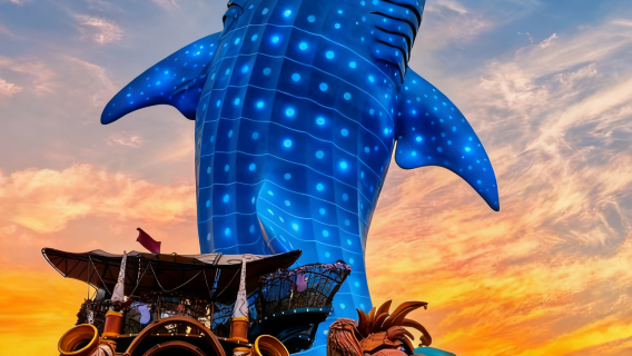 Pakej Zhuhai Chimelong Penguin/Spaceship/Hengqin Bay/Circus/Yinghai 1 Malam Pilihan Pertunjukan Chimelong/Kaka Tiger 2 Malam Pertunjukan Bunga Api Pakej Makanan Taman Kerajaan Laut/Taman Spaceship