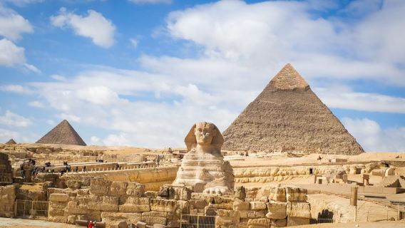 Tour 1 ngày từ Hurghada, Ai Cập đến Bảo tàng Cổ vật Ai Cập Cairo + Kim tự tháp Giza