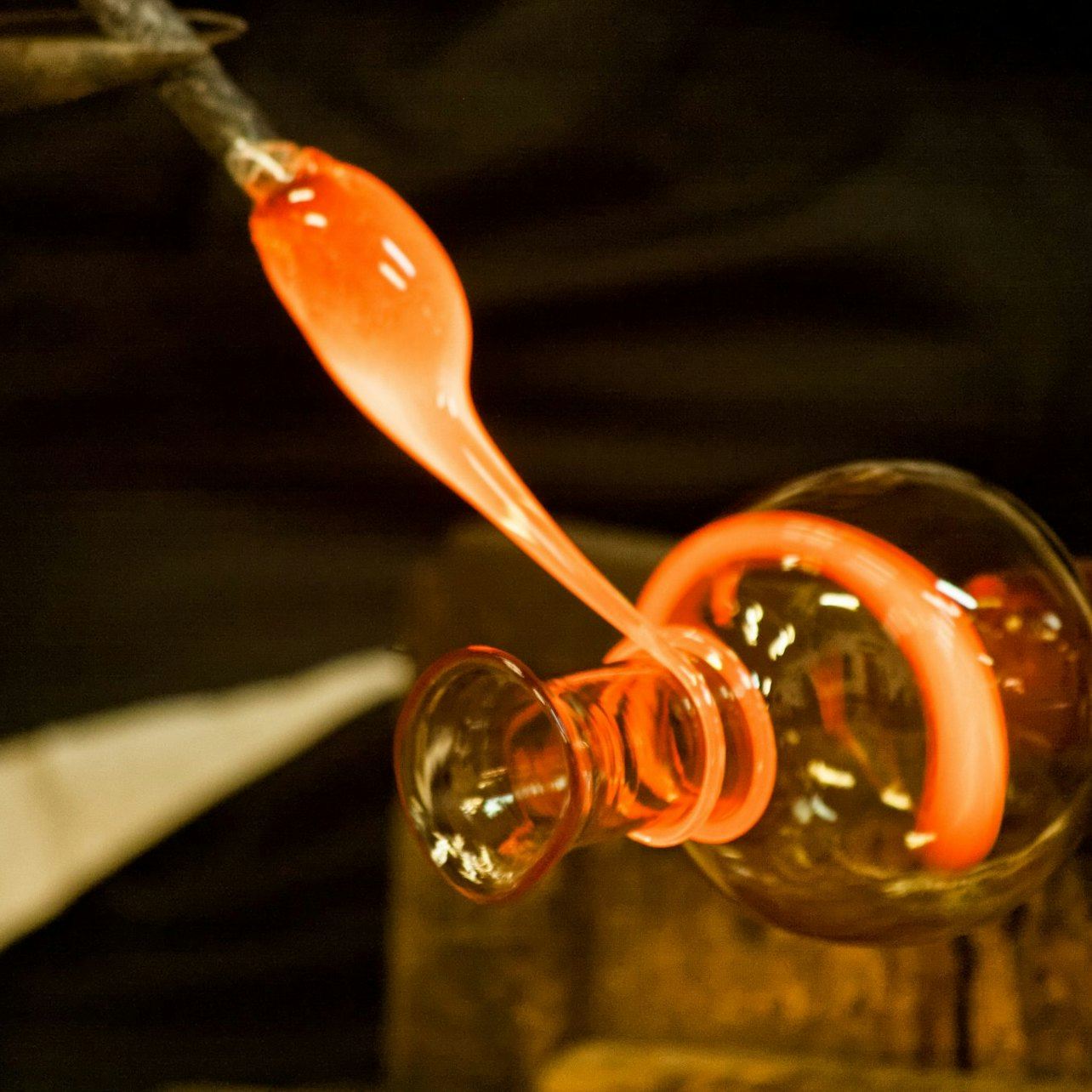 Murano: dimostrazione privata di soffiatura del vetro + tour