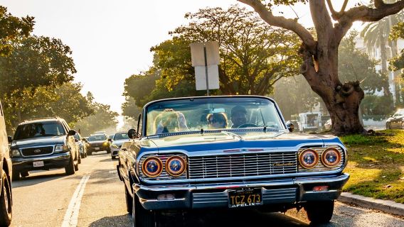 Лос-Анджелес: Экскурсия с гидом по Golden Route на лоурайдерах