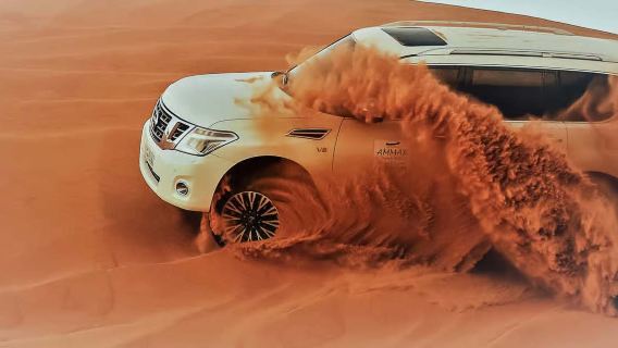 Pengalaman Perkemahan Gurun Dubai UAE - Kenderaan Pacuan 4 Roda + Menunggang Unta + Penghantaran