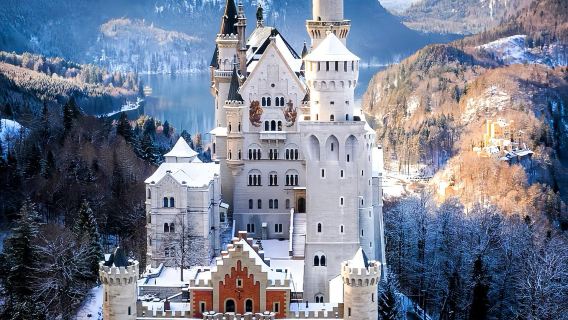 【宮廷童話一日加冕慕尼黑來回】新天鵝堡×壁畫小鎮×林德霍夫宮