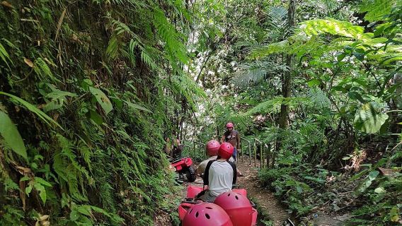 Rafting en el río Ayung + excursión de un día en ATV por la jungla de Ubud en Bali [vehículo privado en chino/inglés]