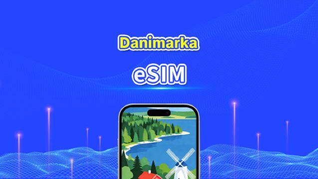Danimarka eSIM | Yüksek Hızlı İnternet | 5G/4G | Günlük Paket/Veri Paketi | 24 Saat | 1-30 Gün | QR Kodu
