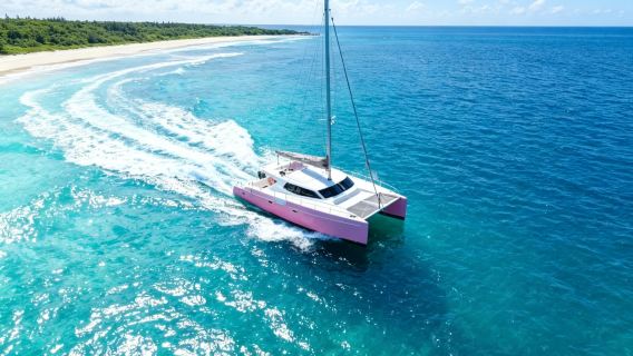 [Sewa Kapal Layar Wanning] Pilihan kongsi atau sewa eksklusif~Pelayaran dengan kapal kembar 40 kaki Princess Kaia di Teluk Shimei