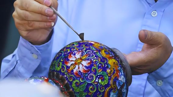 Beijing Cloisonne Museum Tur med Valgfri Hånds-on Workshop