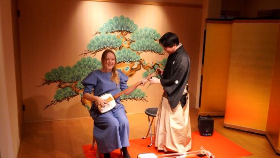 [Centro de Experiências da Cultura Japonesa] Aula de Rakugo, Dança Tradicional Japonesa e Shamisen