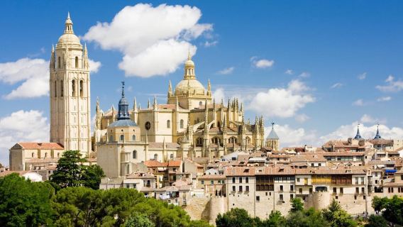 Visita guiada de Segovia en español + Alcázar