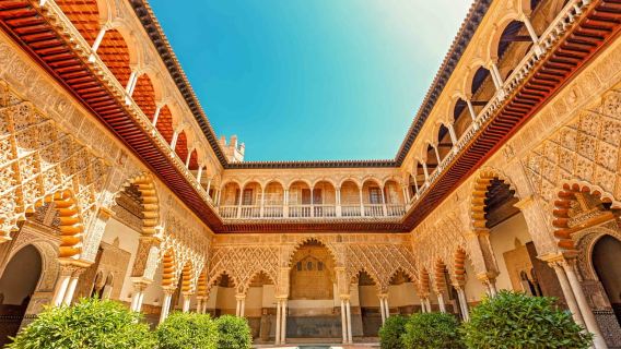 Sevilla: Guidet tur i Alcázar med prioritet adgang