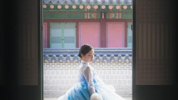 서울: 경복궁에서의 전문 한복 사진 촬영
