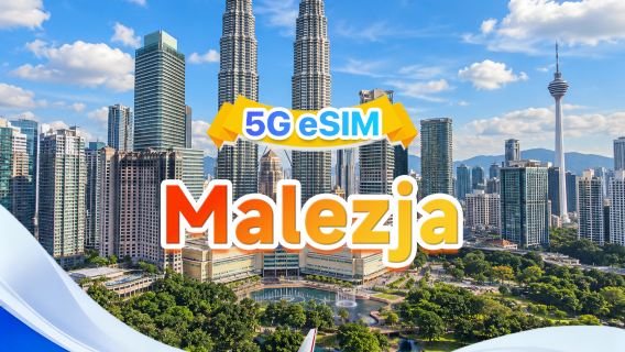 Malezja 5G eSIM | Cztery sieci·Wsparcie dla ChatGPT & Google Maps | 500MB/dzień-łącznie 30GB | 1-30 dni | 24-godzinne rozliczenie | Kod QR