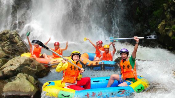 Qingyuan Gulong Gorge/Huangteng Gorge Drift + Depart from Guangzhou (including round-trip transport)