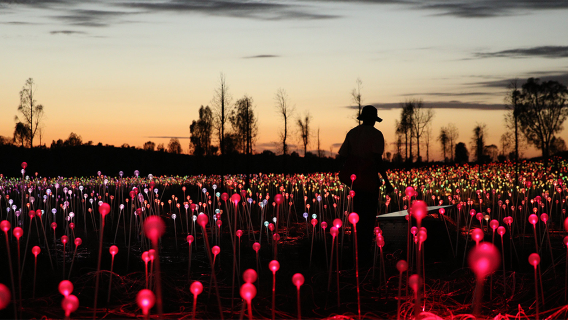 Pameran Cahaya Bintang Padang Uluru + Lawatan Matahari Terbit