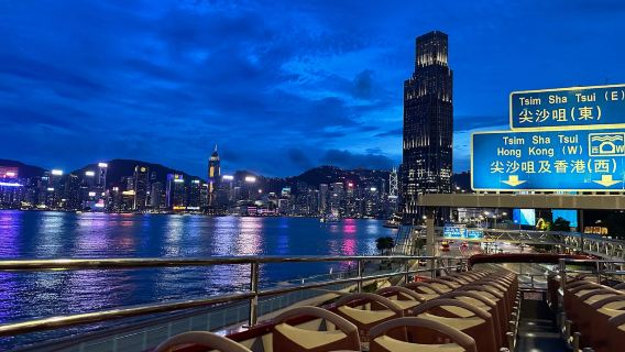 【開篷巴士】香港開篷觀光夜遊雙層巴士