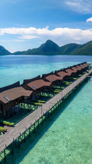 รีสอร์ทบ้านน้ำเกาะโบเฮย์ดูหลาง เซมปอร์นา เปิดใหม่ปี 2025 คุณภาพดีเยี่ยม เทียบเท่ากับคาปาลาย