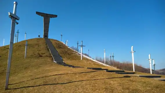 Georgian Chronicle Monument + Sword Mountain + Pillar of Life Cathedral [Optional route | Pick-up]