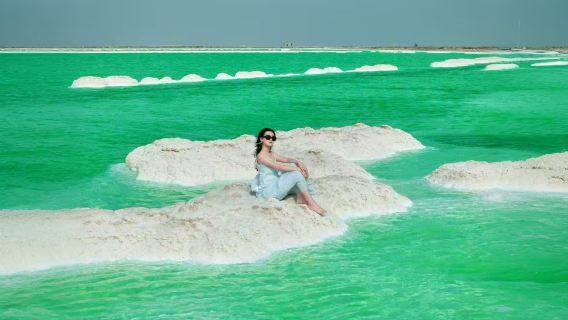 夢幻察爾汗鹽湖半日遊