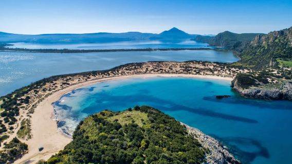From Kalamata: Day Trip Hike to Gialova Lagoon with Dinner