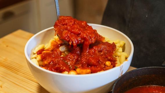 Matera: Corso di cucina di pasta in stile contadino nella cantina dei Sassi