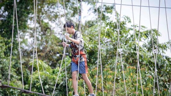 Singapore: Vé Sentosa Megazip tại Công viên Mega Adventure