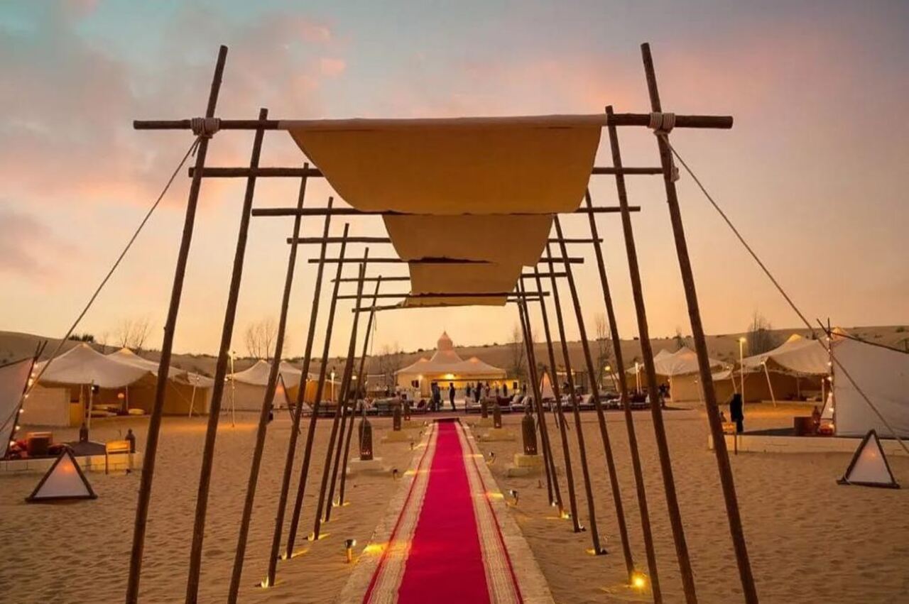 Caravanserai Luxury Desert Safari Camp & Sand Dunes & 5*Buffet & Amazing Show(5*Service)