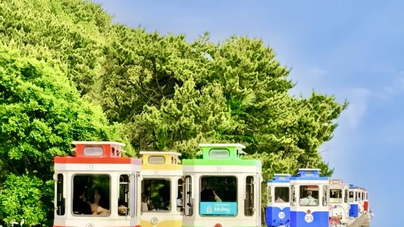 Пусан: небесные капсулы + деревня Канчхон + небесная тропа на острове Орюкдо + культурная деревня Пэкчон