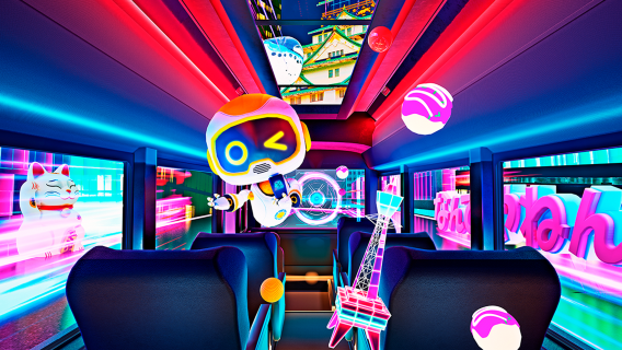 The XR RIDE - Il Tour in Bus delle Parole Magiche 'OSAKA-BEN' - Il Magico Bus di Osaka