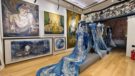 湖南湘西無形文化遺產蠟染體驗/蠟魂藝術館【專業指導＋可體驗蠟染/紮染/印染】