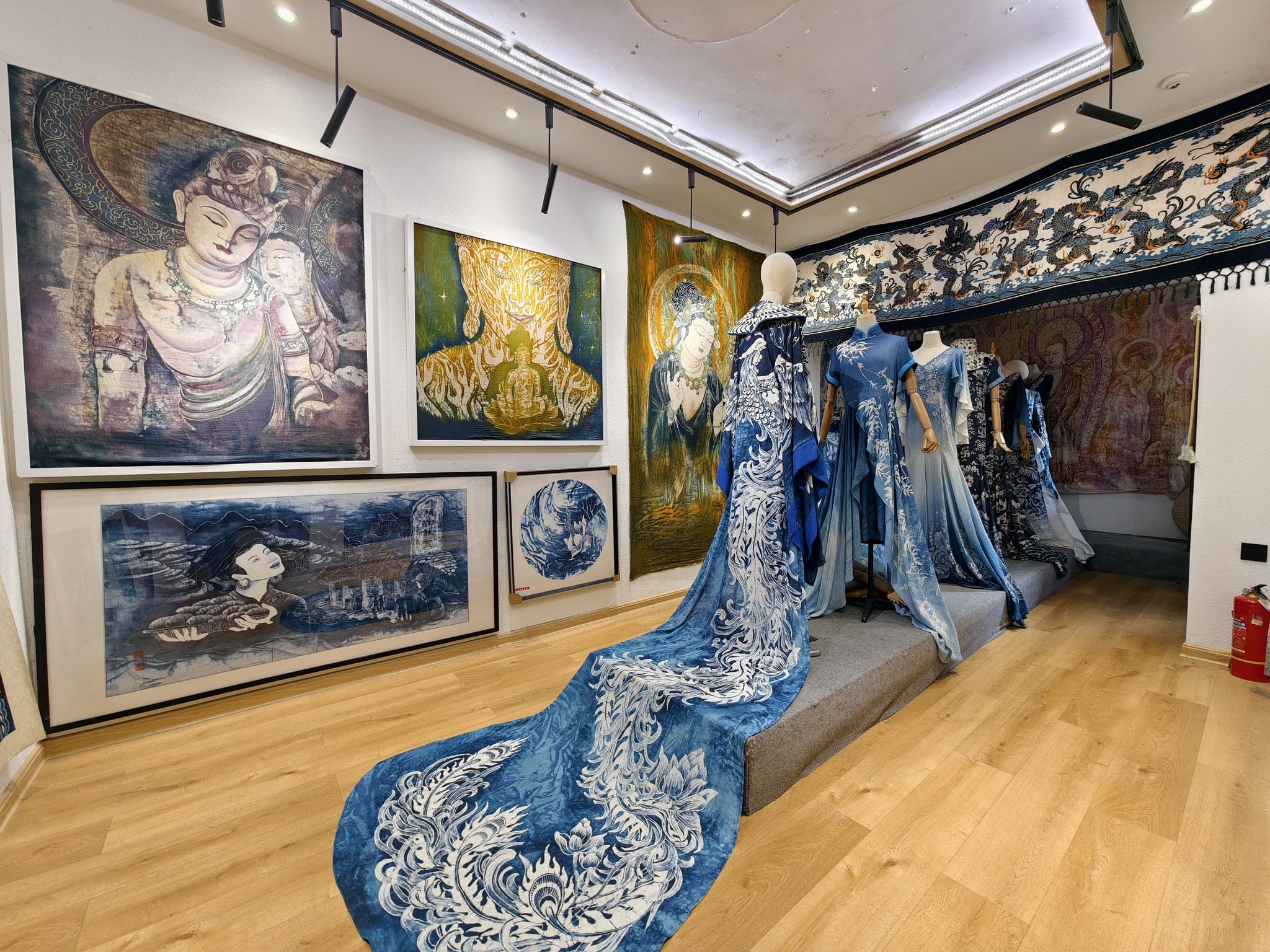 湖南湘西非遺蠟染體驗/蠟魂藝術館【專業指導+可體驗蠟染/紮染/印染】