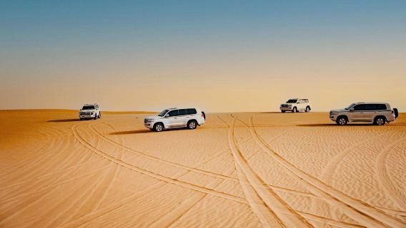 Abu Dhabi: Desert Dune Bashing, BBQ, Belly Dance & Tanoura Dance Experience