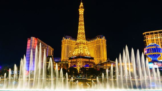 美國拉斯維加斯弗裡蒙特街+Sphere+鯊魚礁水族館一日遊