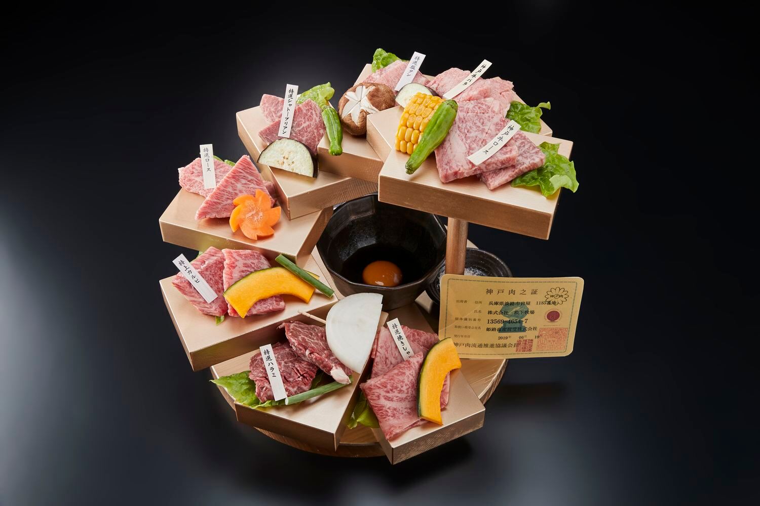 Ushi Toku Butcher Shop - Premium Yakiniku Set Meal Voucher (3 Options to Choose) at Kitashinchi Branch