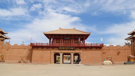 中國甘肅西出陽關覓古韻敦煌西線冬春一日遊