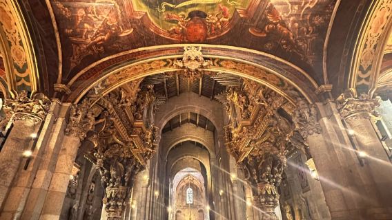 ポルト発：モンテ・ボン・ジェズス聖地+ブラガ+ギマランイス城日帰りツアー