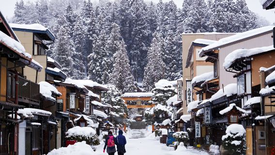 名古屋発 白川郷+飛騨高山 ワンデーツアー【冬季雪景色限定】