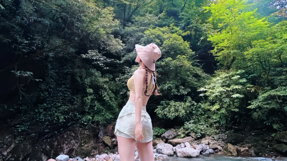 西嶺雪山大飛水景區（前山）一日遊【2-8包車遊*含門票】