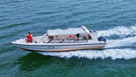 Leisure Yacht + Fishing Boat Charter in Shantou Nan'ao Island [Sightseeing Cruise/Photo Opportunities/Sea Fishing/Fishing Boat Experience/Crab Trap Harvesting]