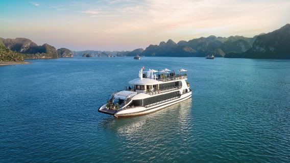 Kapal Pesiar Harian Cozy Bay: Teluk Ha Long, Sung Sot, Ti Top