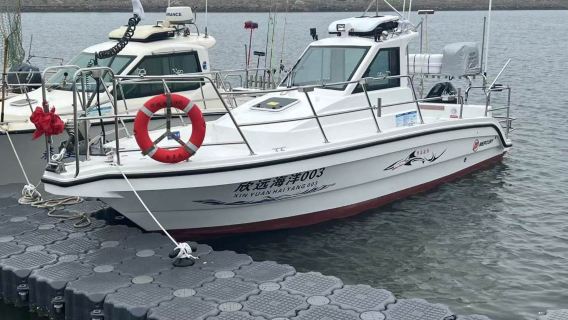 [Sewa Bot Memancing Laut di Qinhuangdao] Sewa Bot Mewah Memancing 8.3 Meter di Pulau Putao, Beidaihe, Qinhuangdao