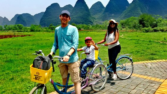 قويلين: جولة ليوم واحد لركوب الدراجات المعتدلة في ريف يانغ شوى وتل شيانغونغ