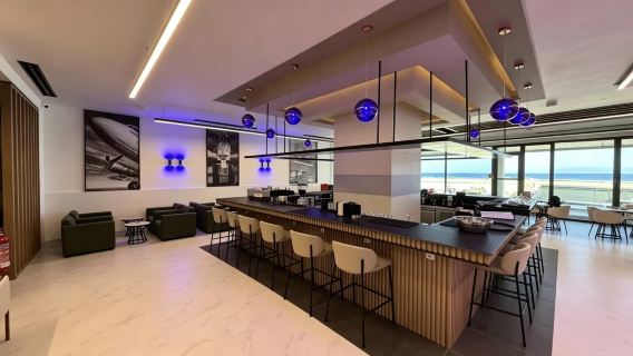 VIP-lounge voucher voor Luchthaven Diagoras (RHO) in Griekenland | Overstap, wachten op vlucht, rust, zelfbedieningsmaaltijden | Zakelijk reizen