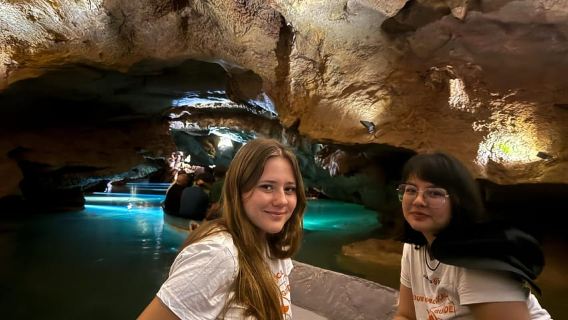 Desde Valencia: Tour por las Cuevas de San José con paseo en barco y guía