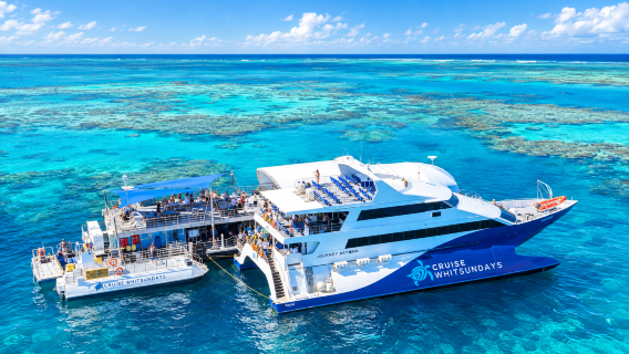 Μονοήμερη κρουαζιέρα στα Νησιά Whitsunday και το Μεγάλο Φράγμα Κοραλλιών Hardy [επιλογή μεταφοράς από/προς το Έρλι Μπιτς ή το Νήσος Χάμιλτον]