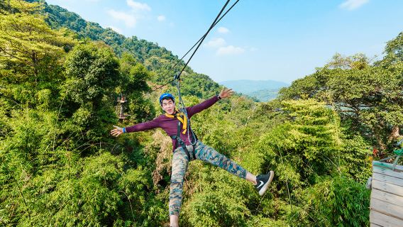 Chiang Mai Skyline Adventure met Jungle Luge en Zipline